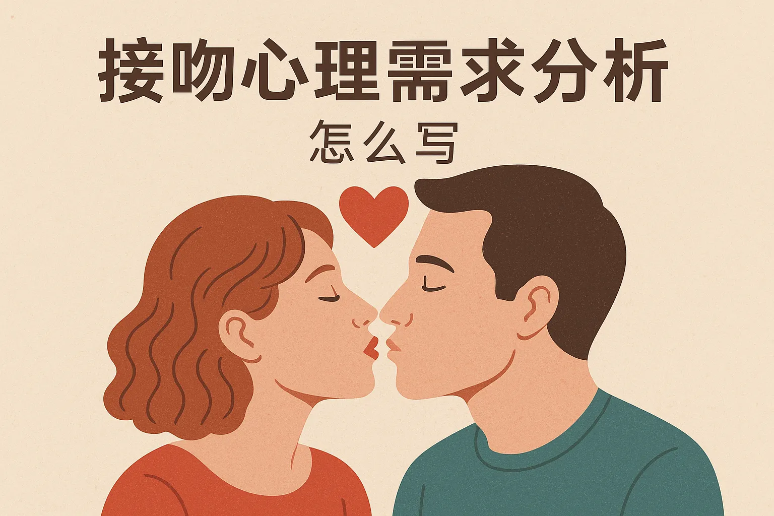 接吻心理需求分析怎么写