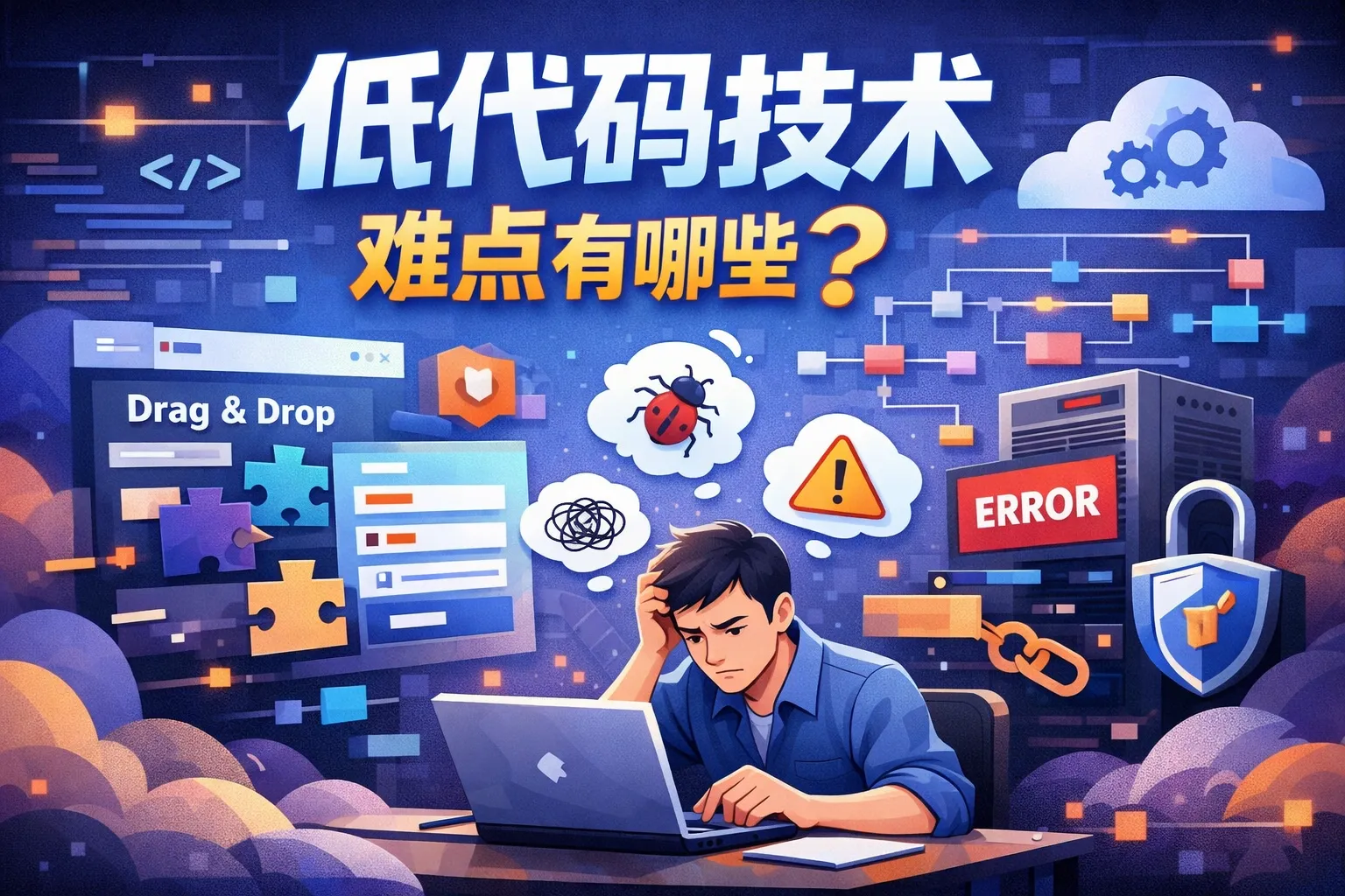 低代码技术难点有哪些