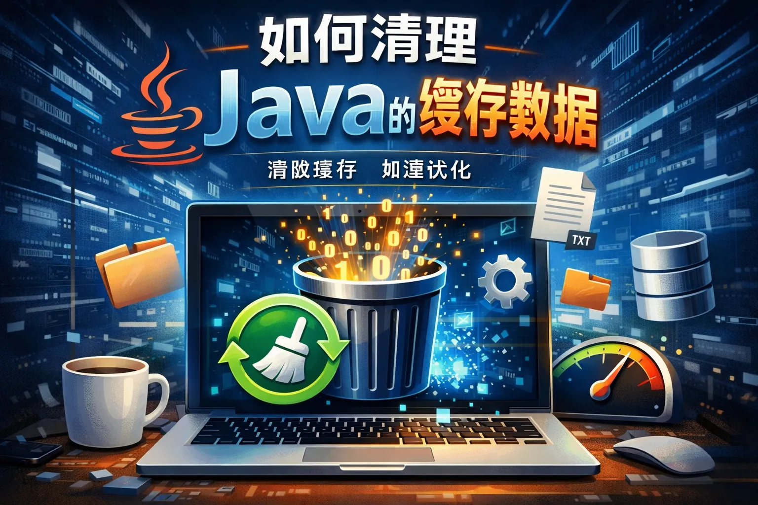 如何清理java的缓存数据