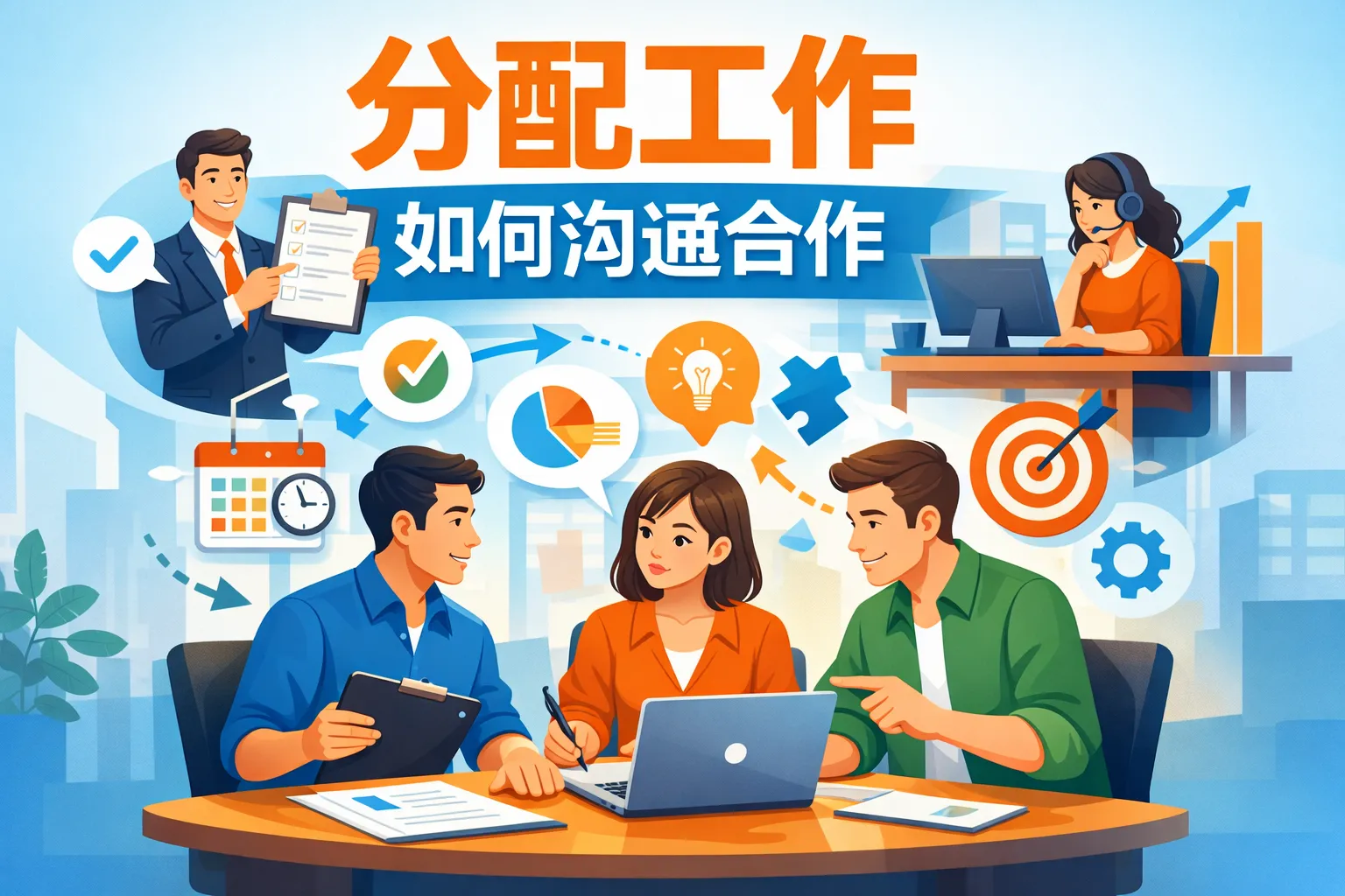 分配工作如何沟通合作