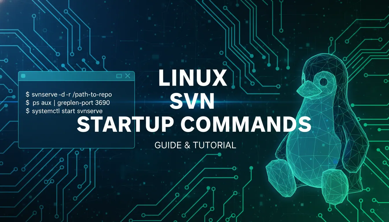 linux 下svn如何启动命令