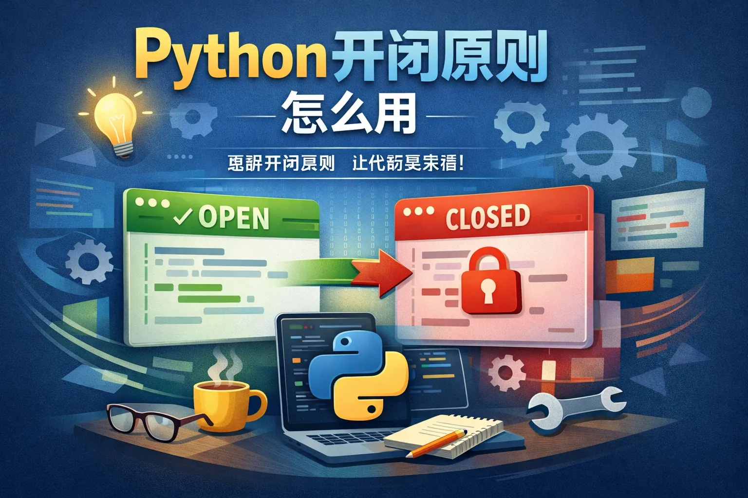 python开闭原则怎么用