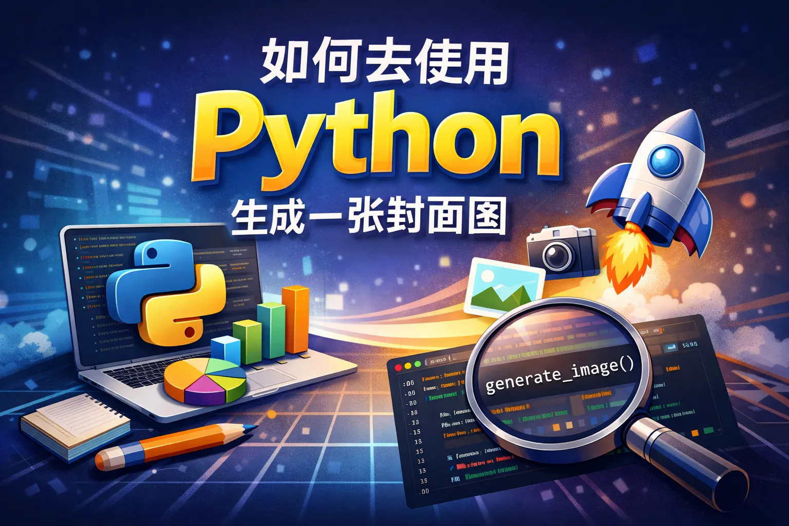如何去使用python
