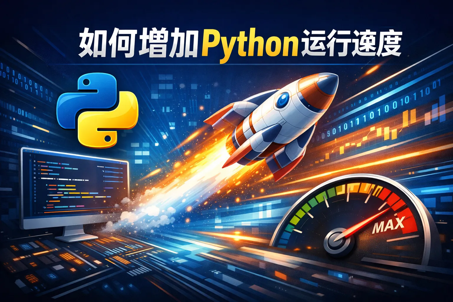 如何增加python运行速度