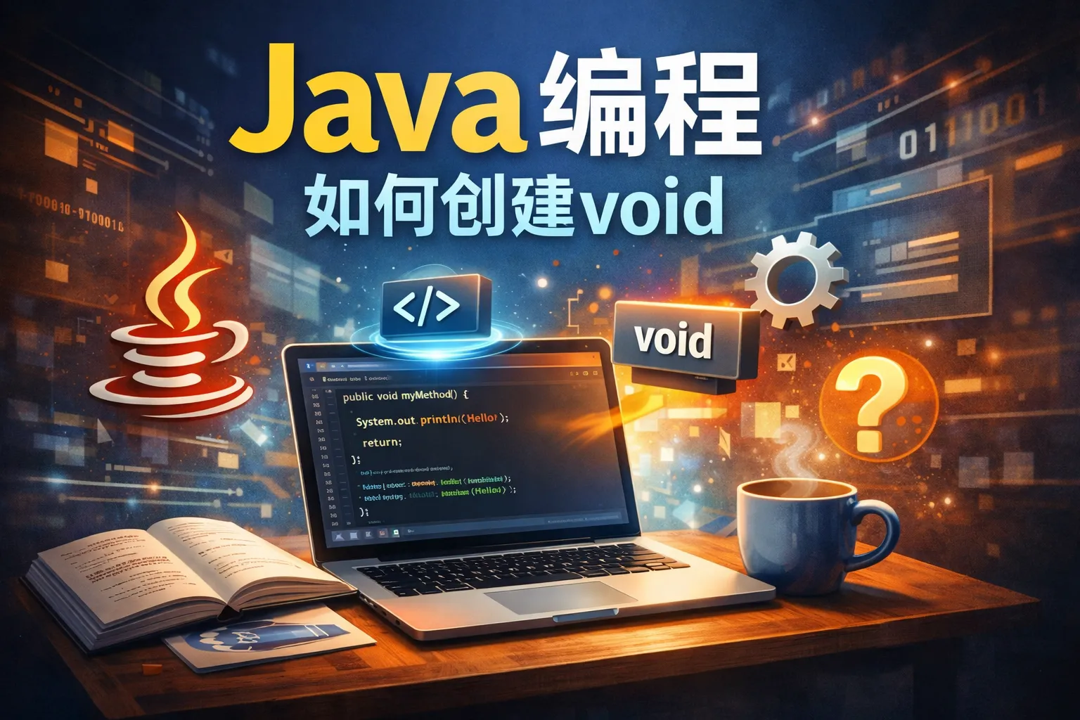 java编程如何创建void