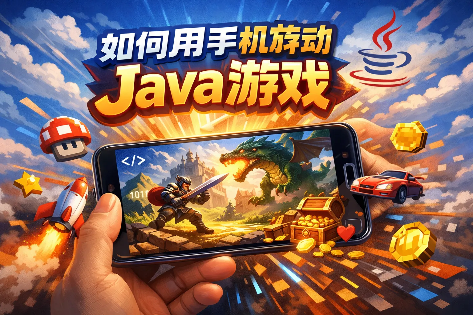 如何用手机下载java游戏