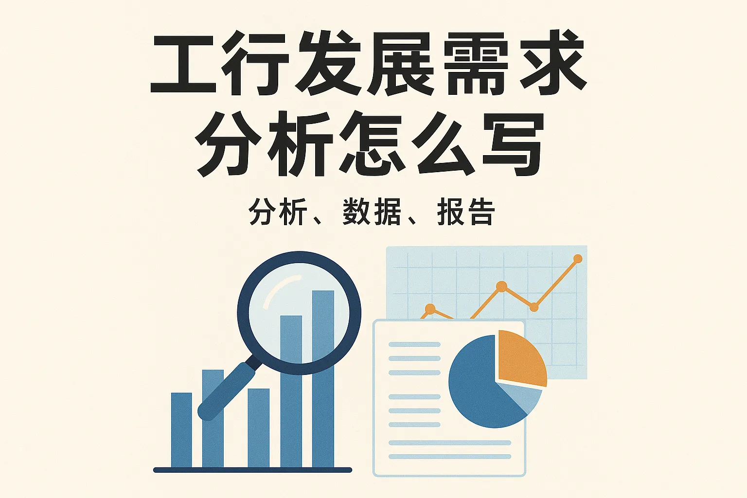 工行发展需求分析怎么写