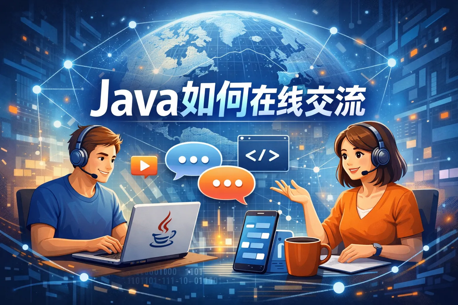 java如何在线交流