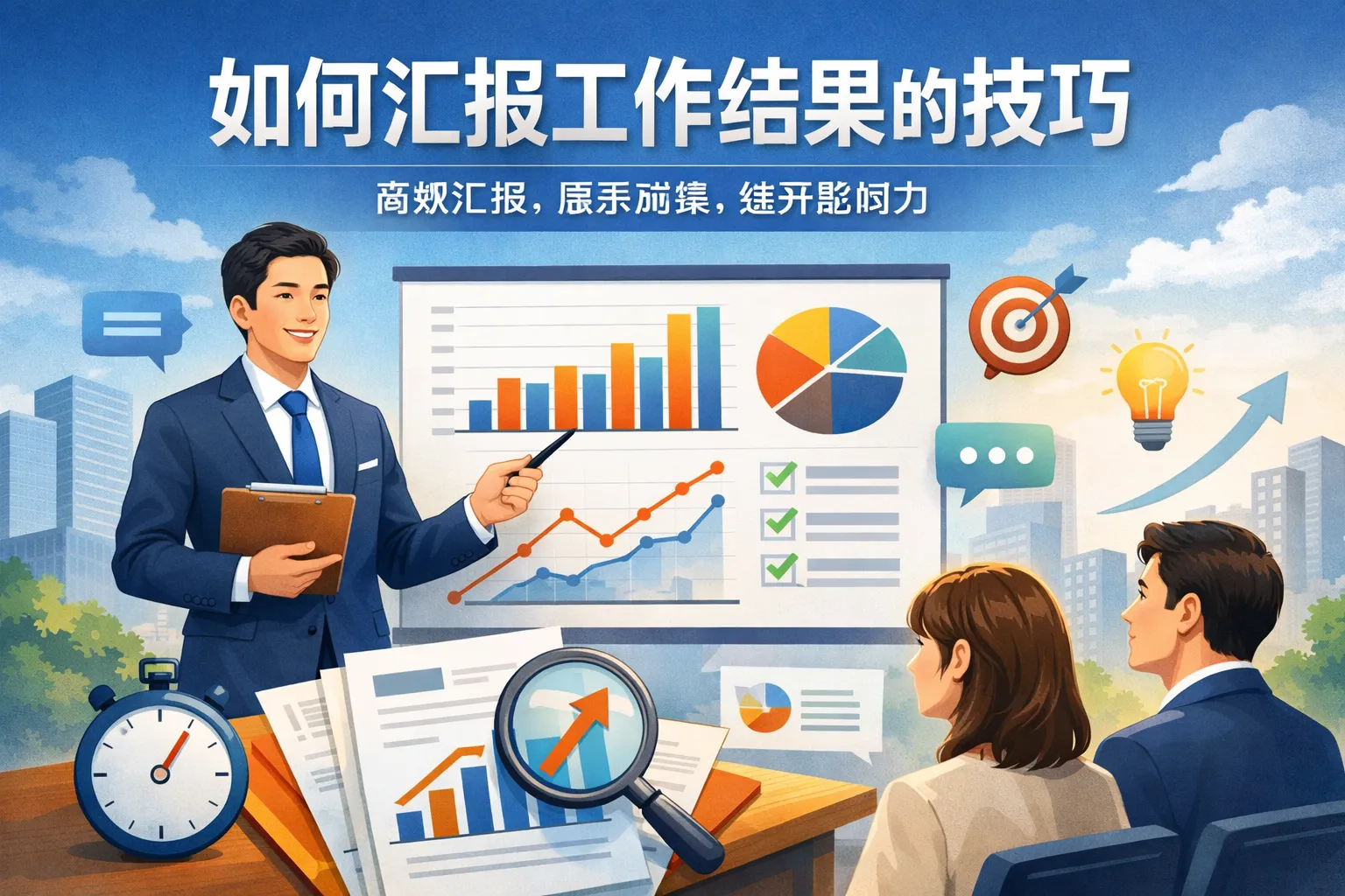 如何汇报工作结果的技巧