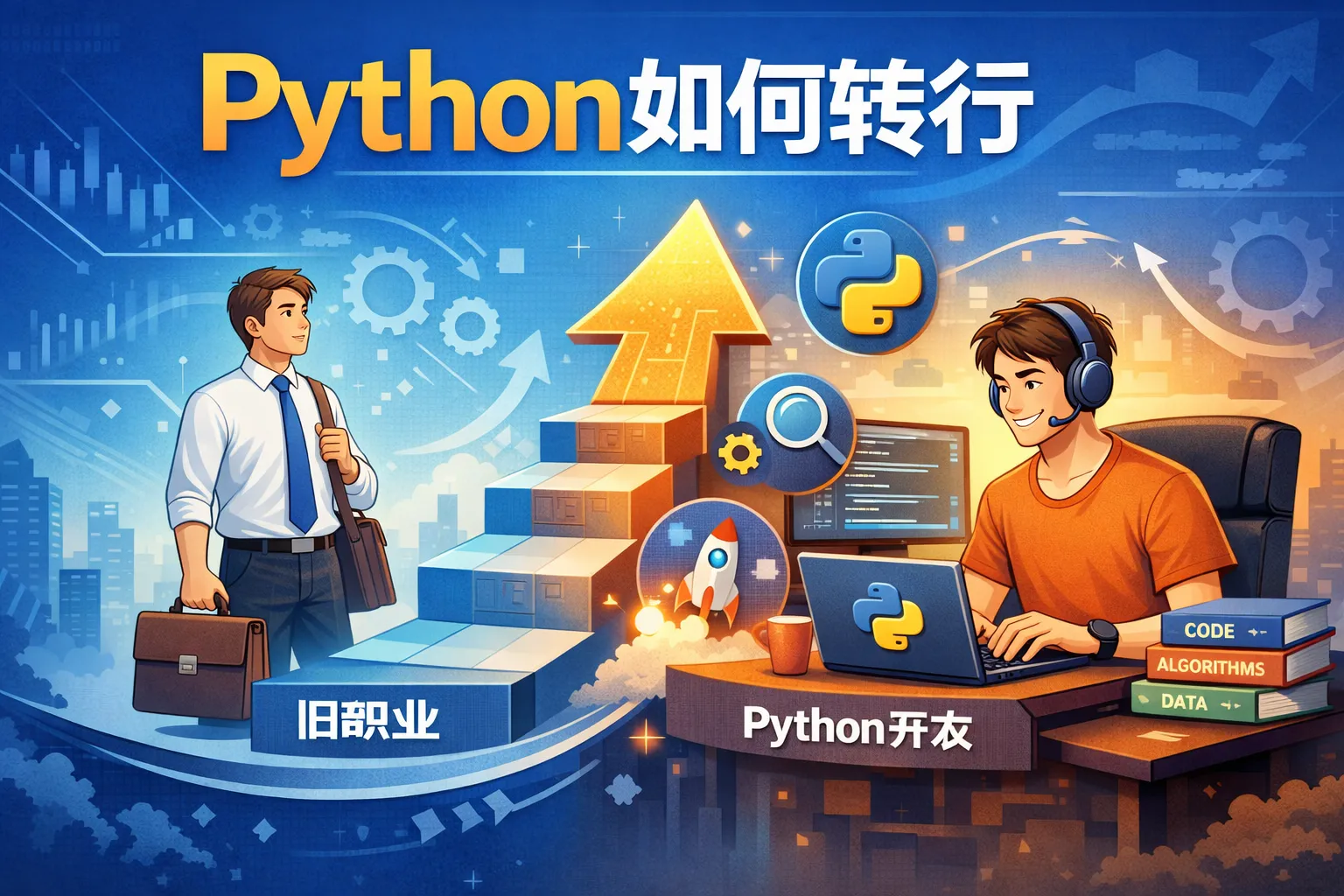python如何转行