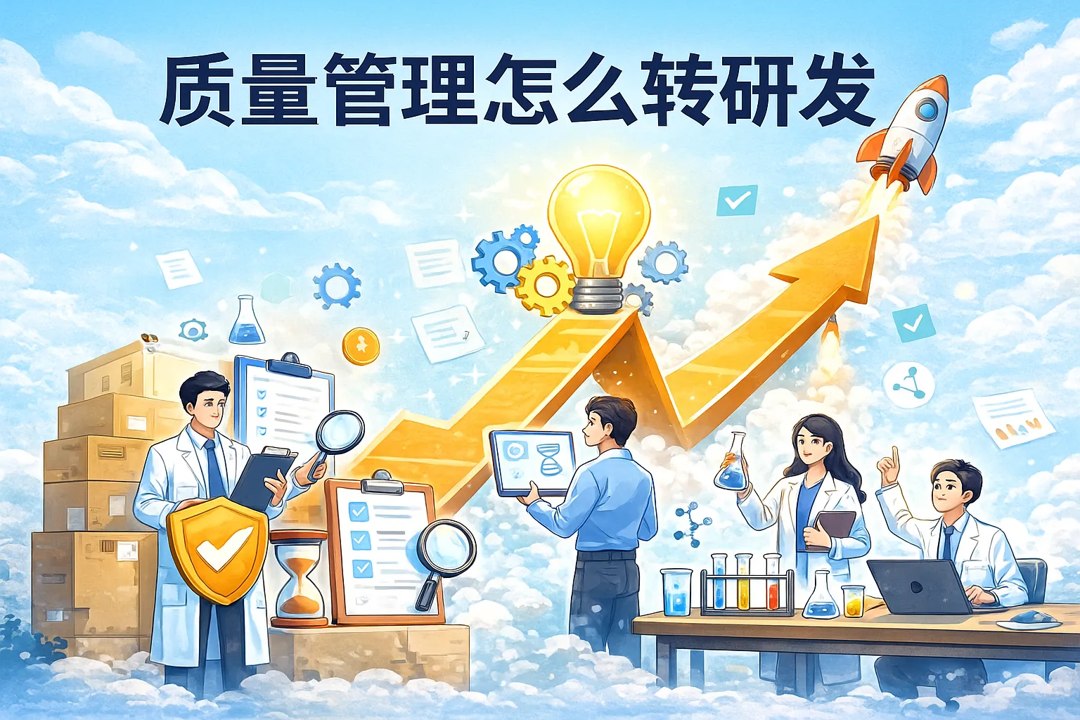 质量管理怎么转研发