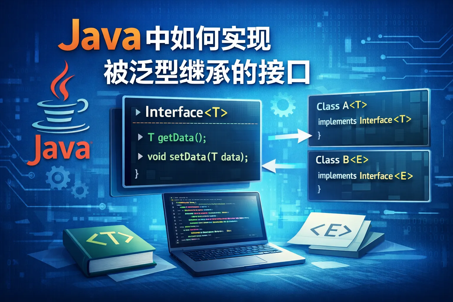java中如何实现被泛型继承的接口