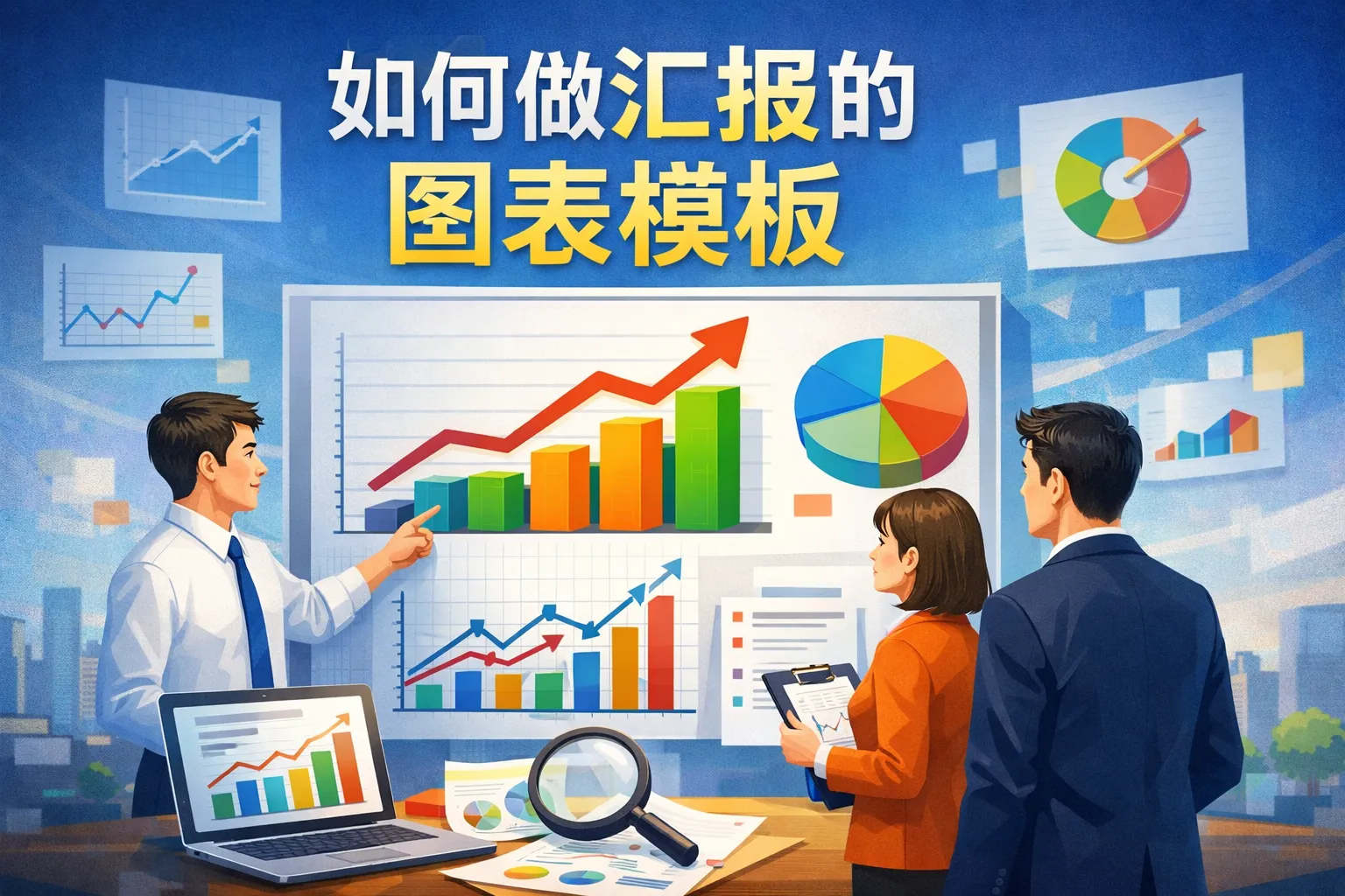 如何做汇报的图表模板