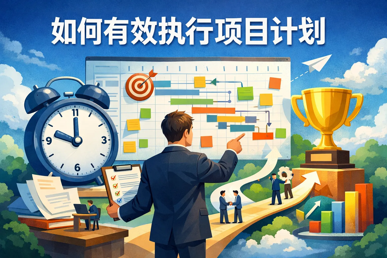 如何有效执行项目计划