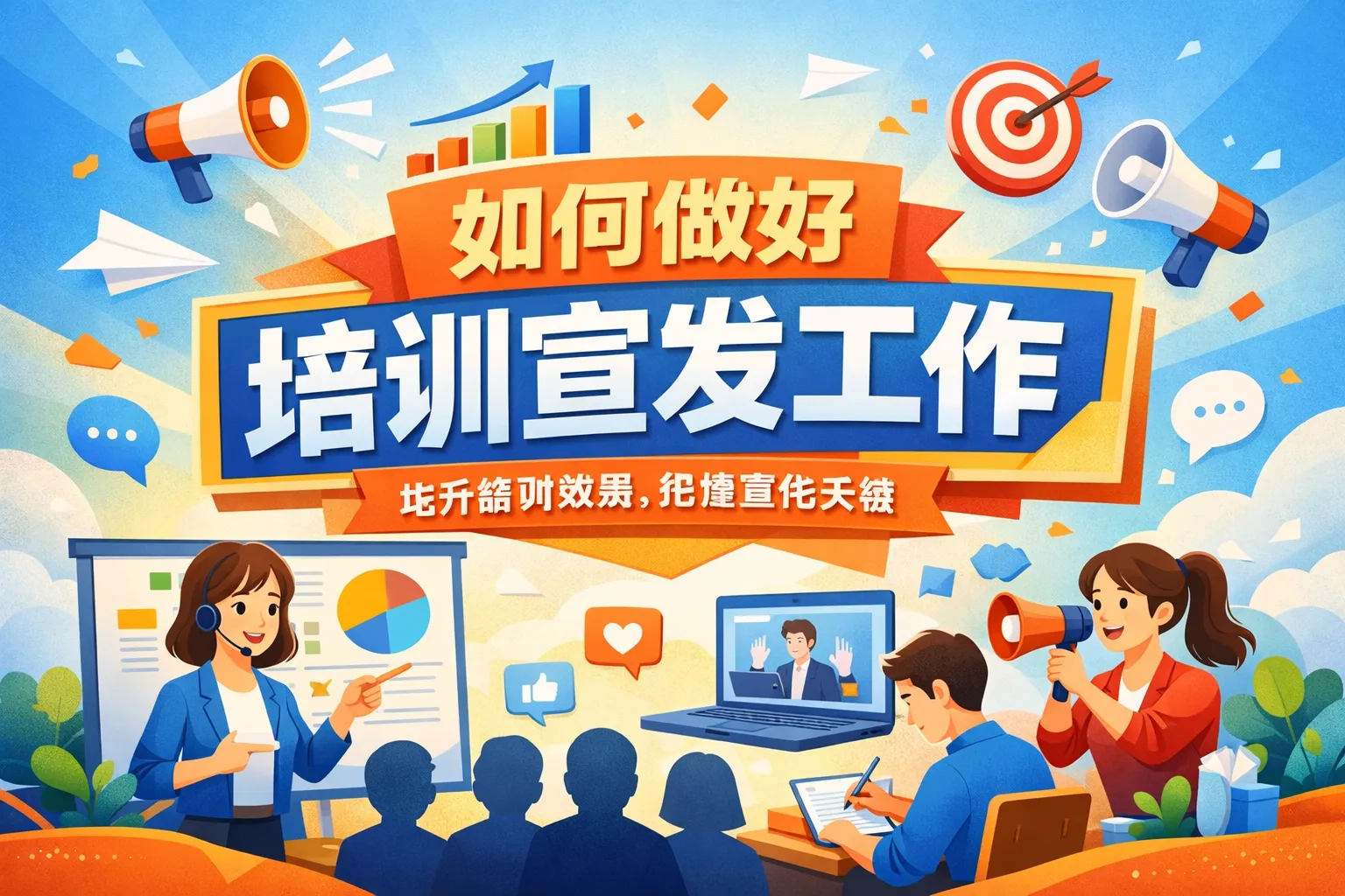 如何做好培训宣发工作