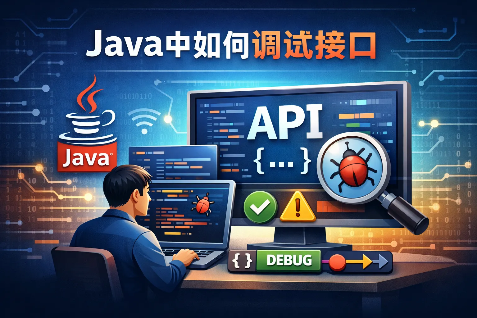 java中如何调试接口