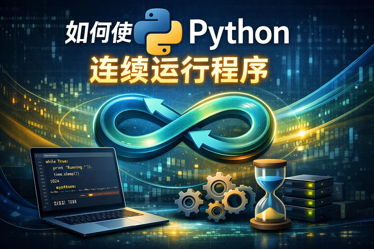 如何使python连续运行程序