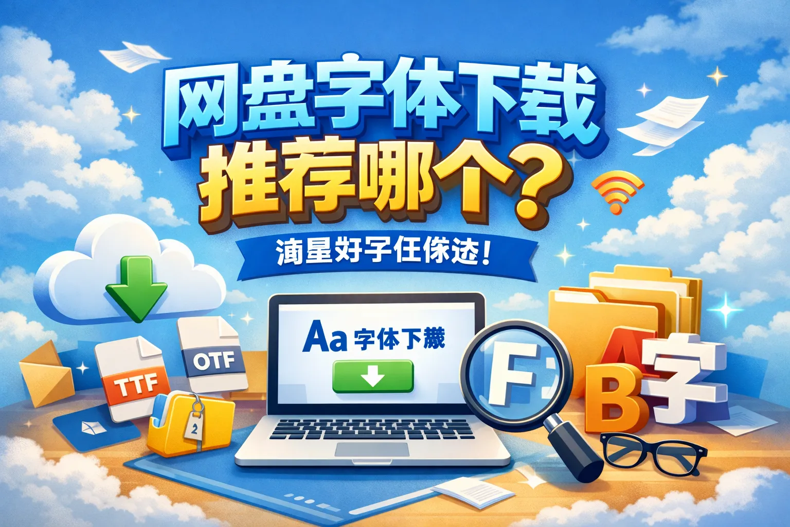 网盘字体下载推荐哪个