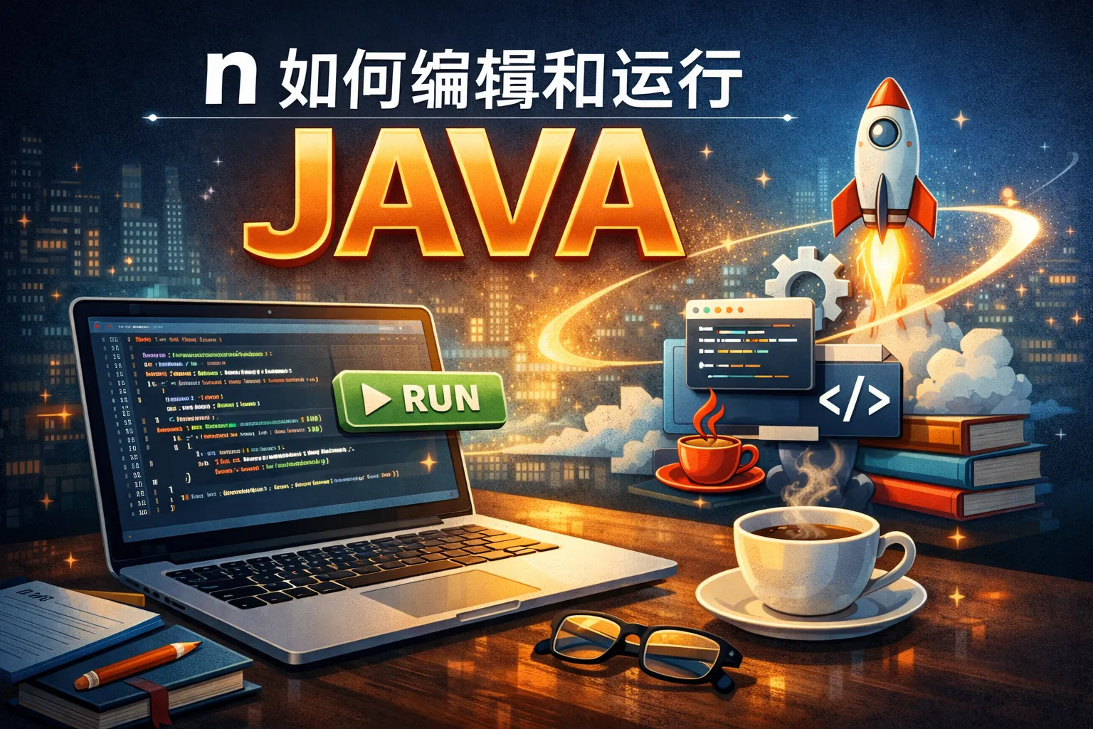 n 如何编辑和运行JAVA