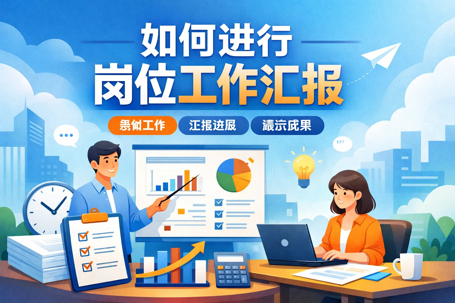 如何进行岗位工作汇报