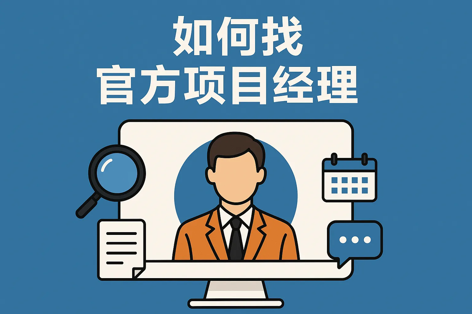 如何找官方项目经理