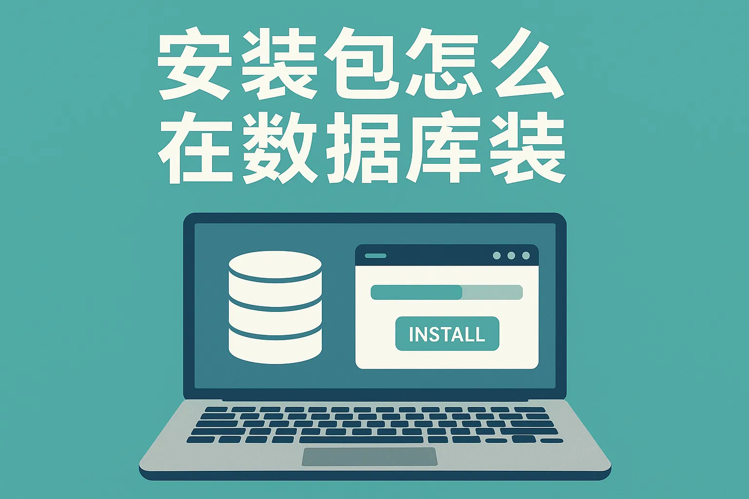 安装包怎么在数据库安装