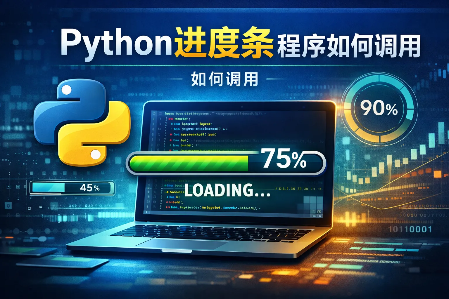 python进度条程序如何调用