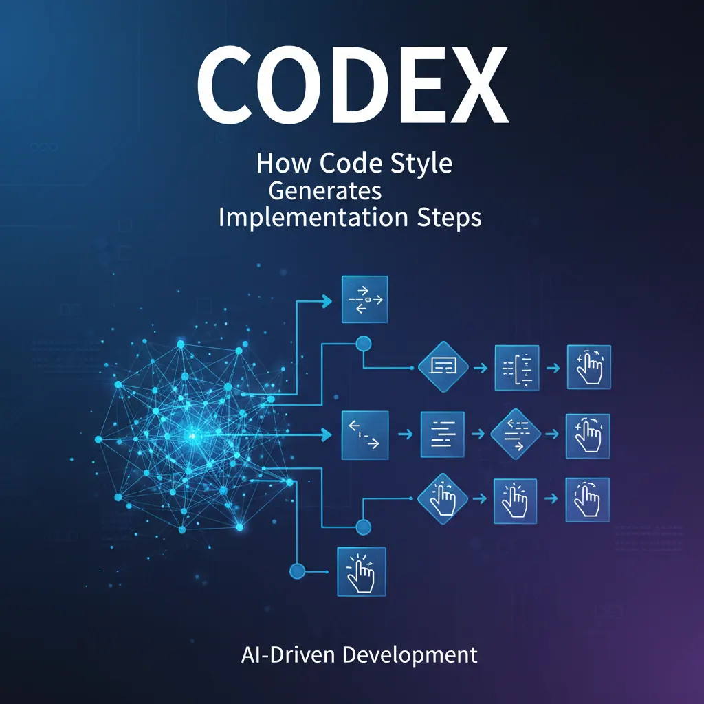 Codex 如何基于代码风格生成实施步骤