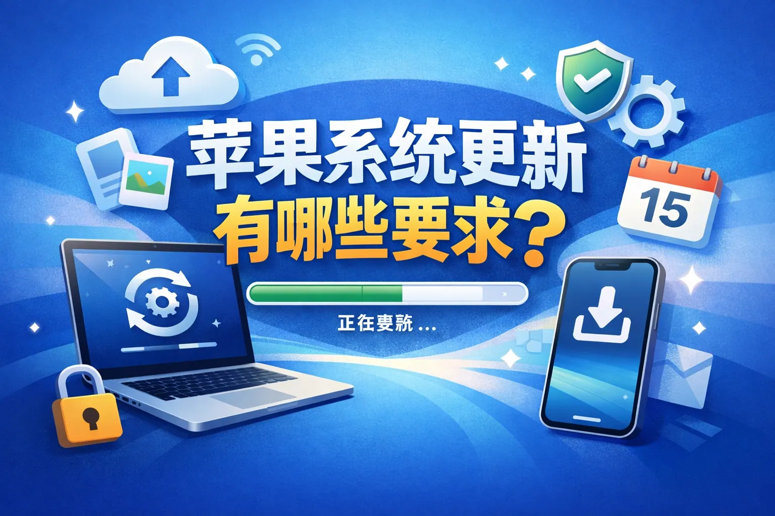 苹果系统更新有哪些要求