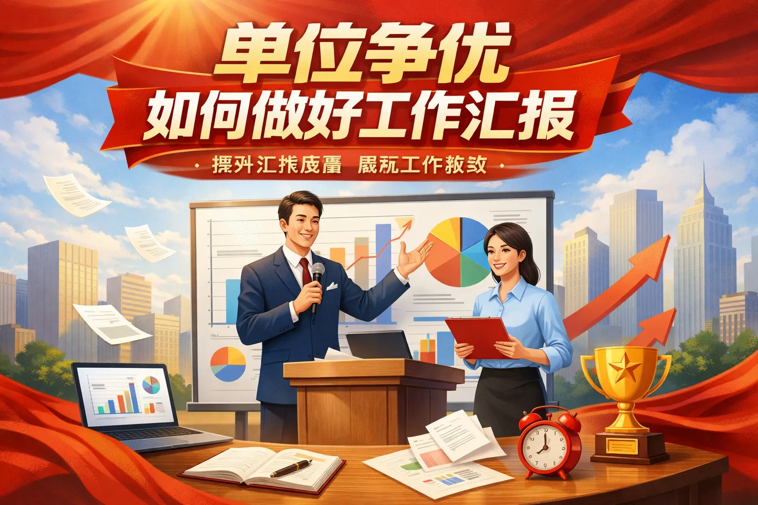 单位争优如何做好工作汇报