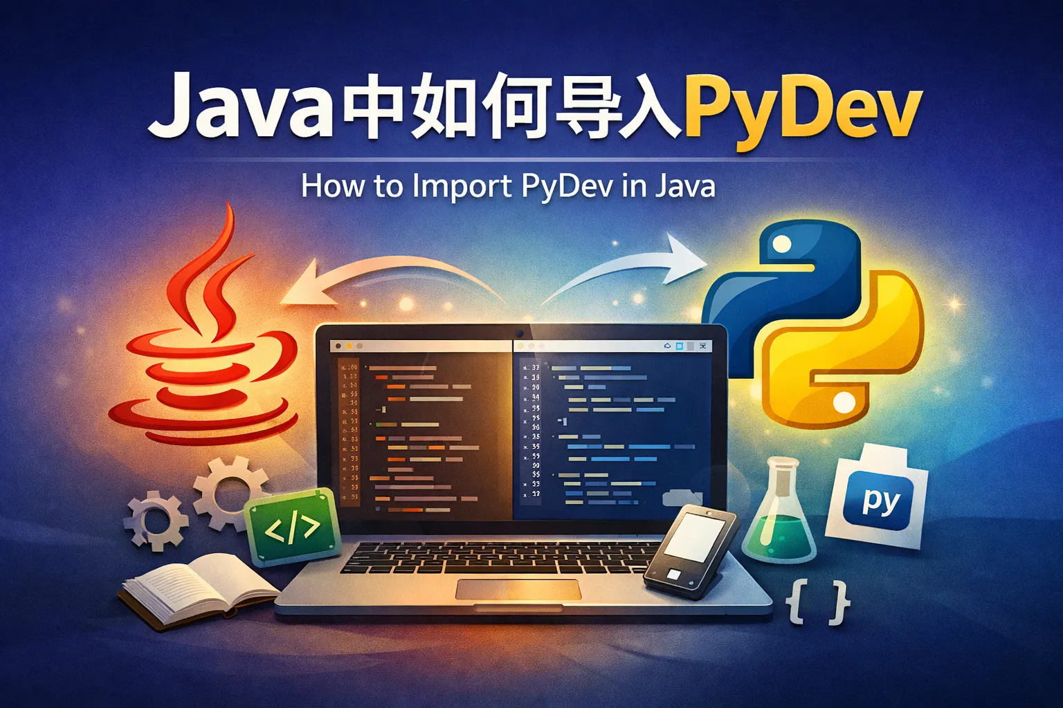 java中如何导入pydev
