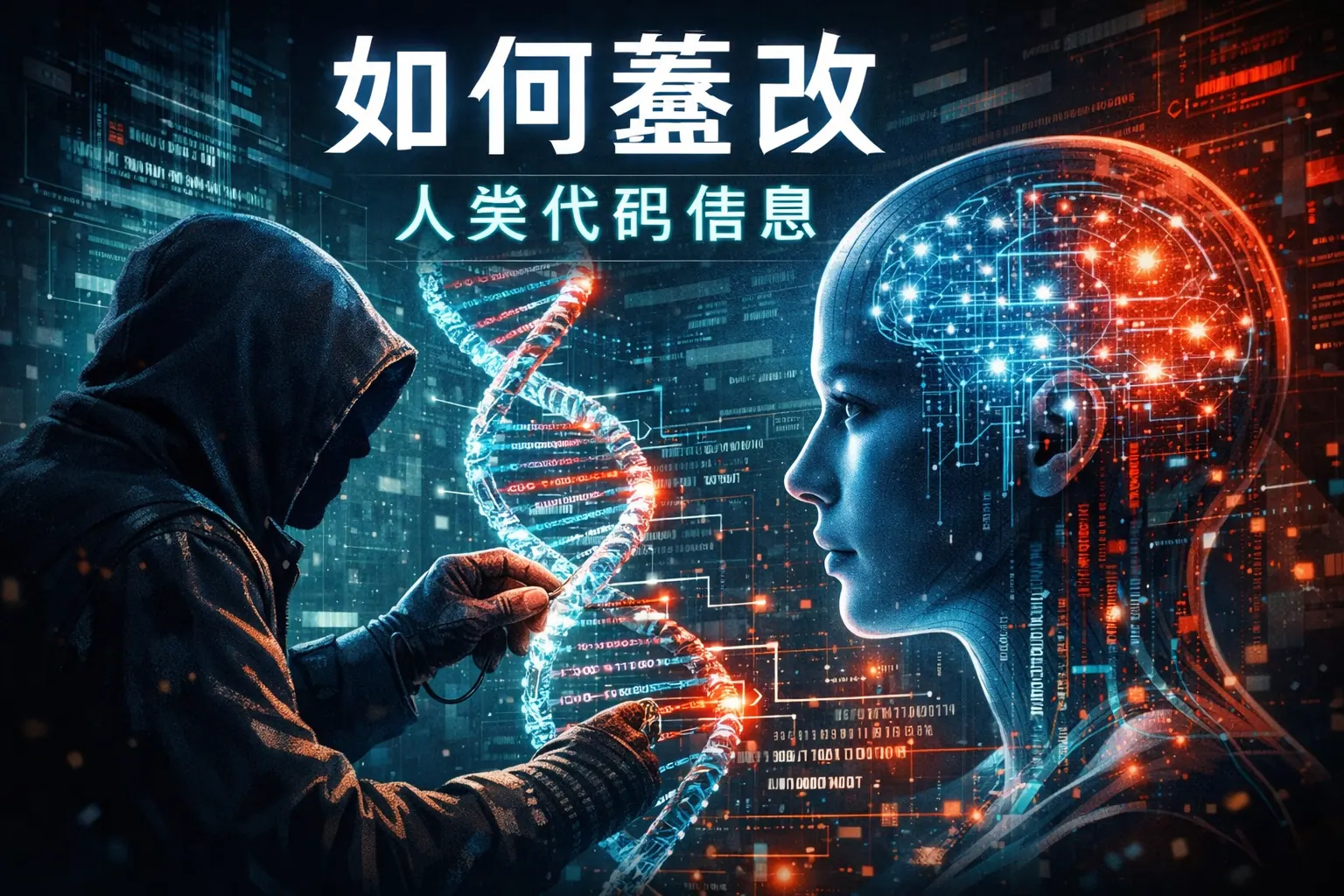 如何篡改人类代码信息