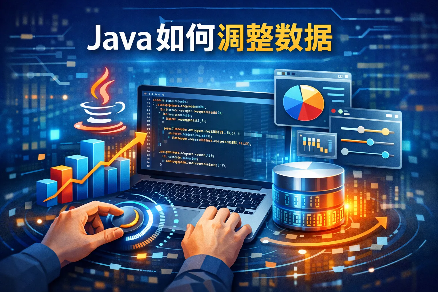 java如何调整数据