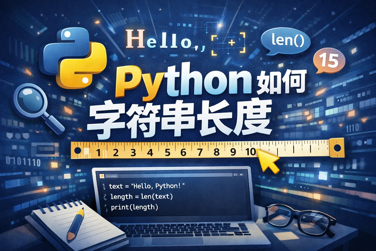 python如何字符串长度