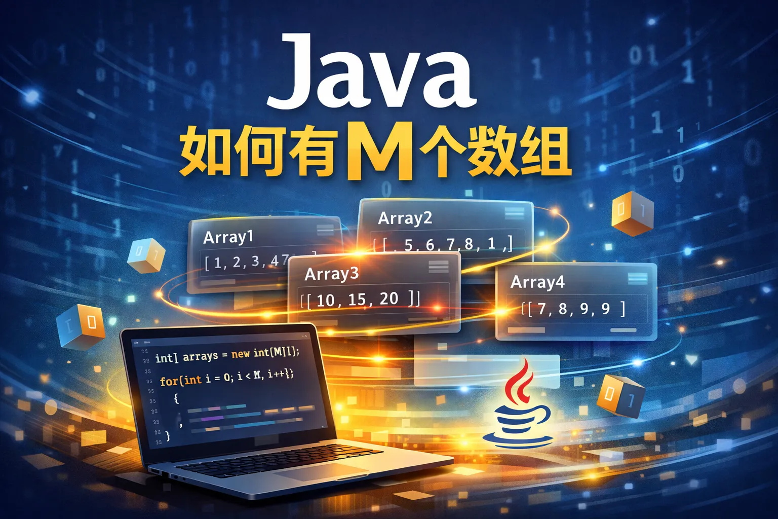 java如何有m个数组