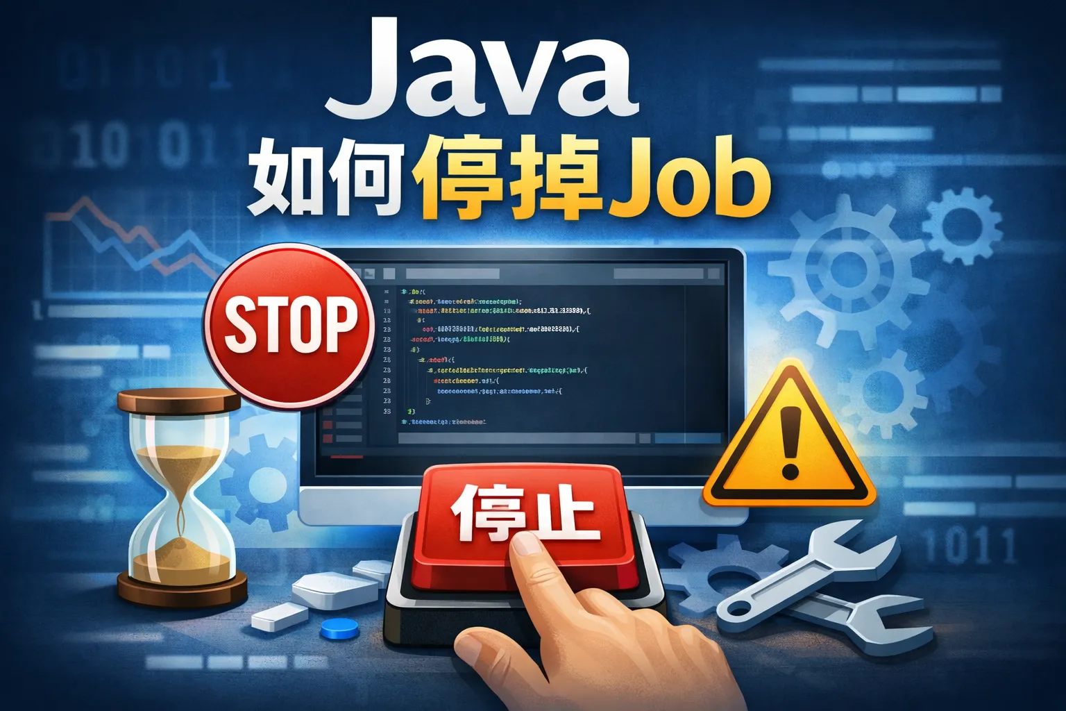 java如何停掉job