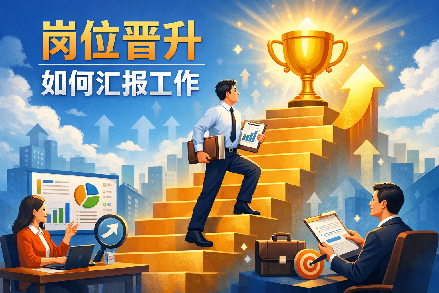 岗位晋升如何汇报工作