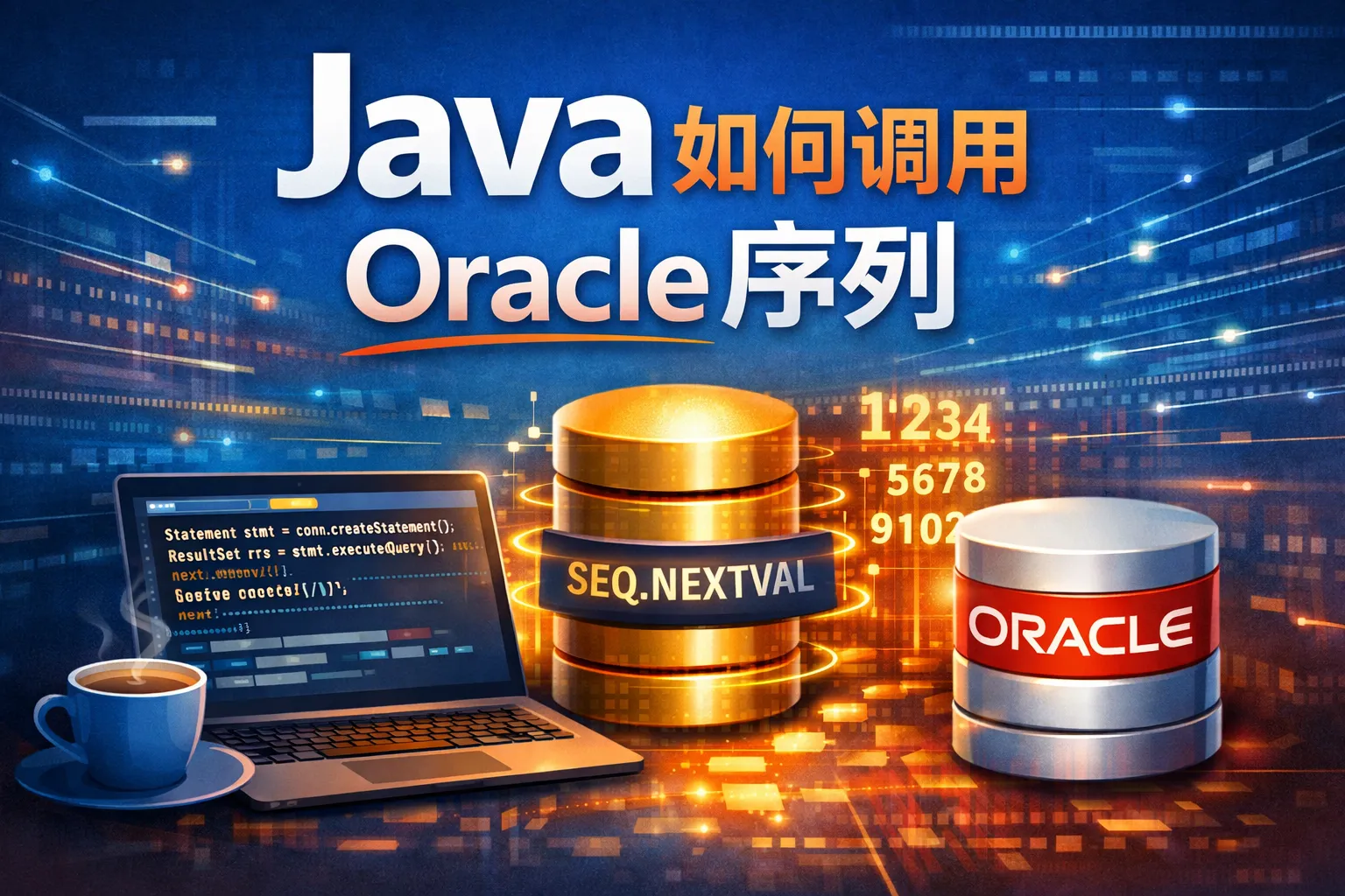 java如何调用oracle序列