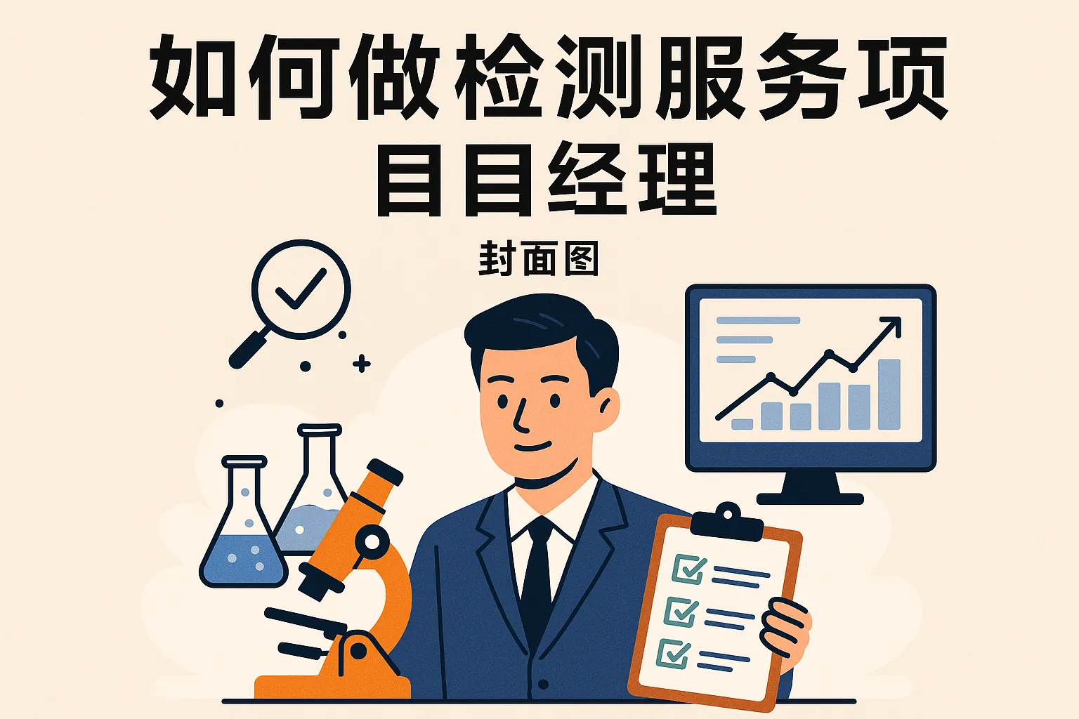 如何做检测服务项目经理