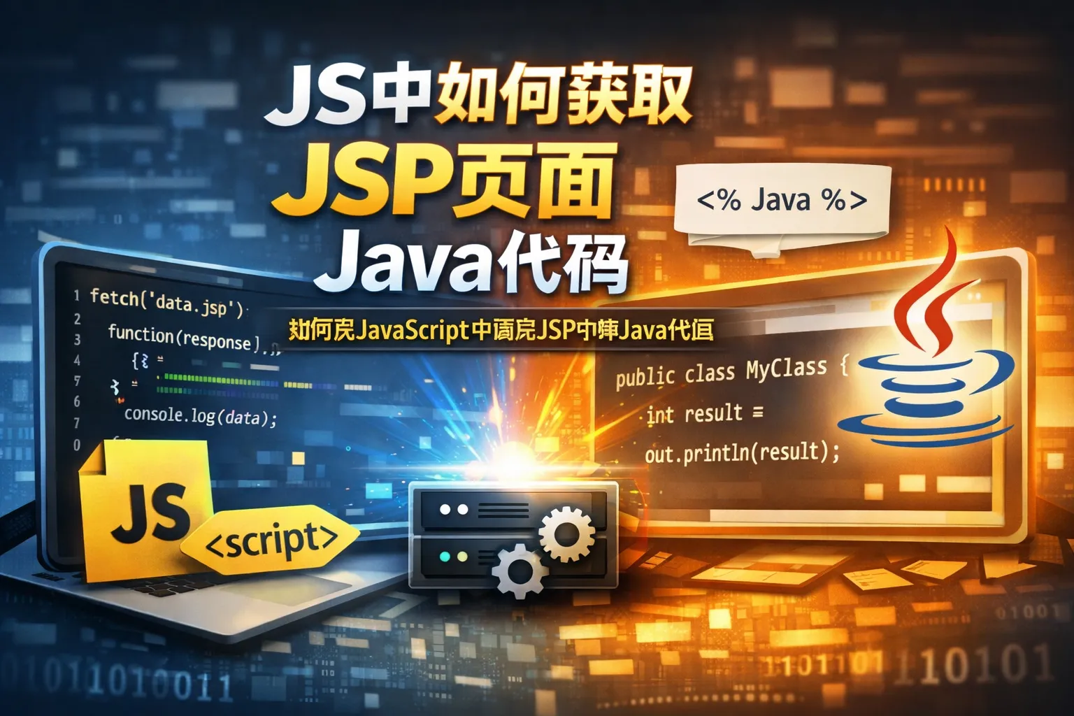 js中如何获取jsp页面java代码