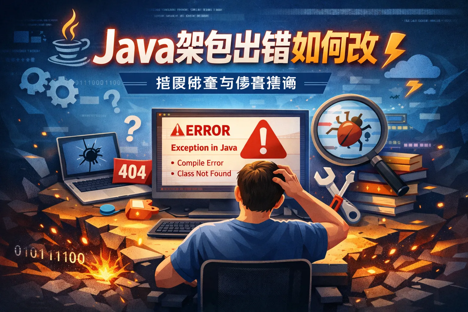 java架包出错如何改