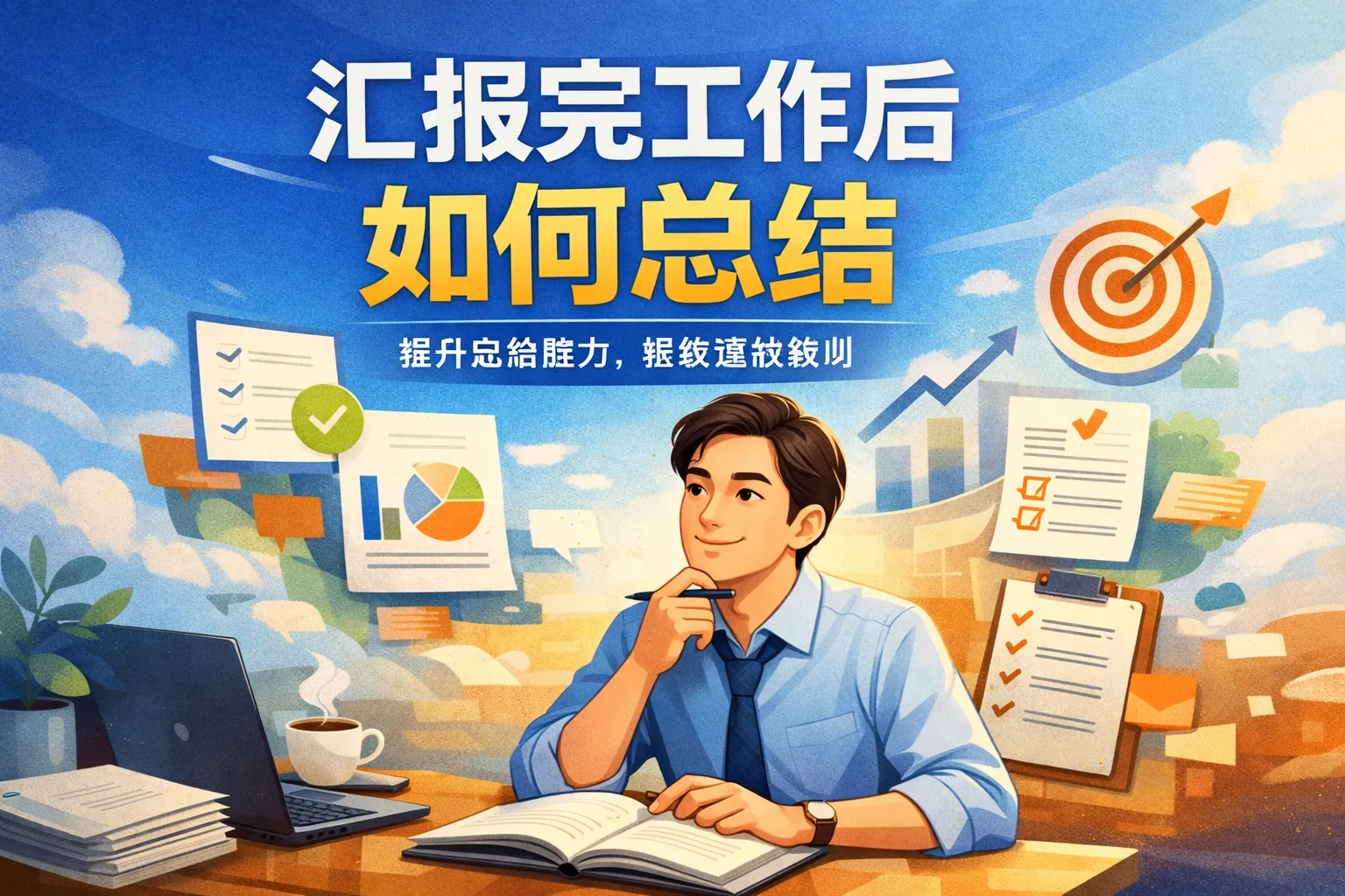 汇报完工作后如何总结