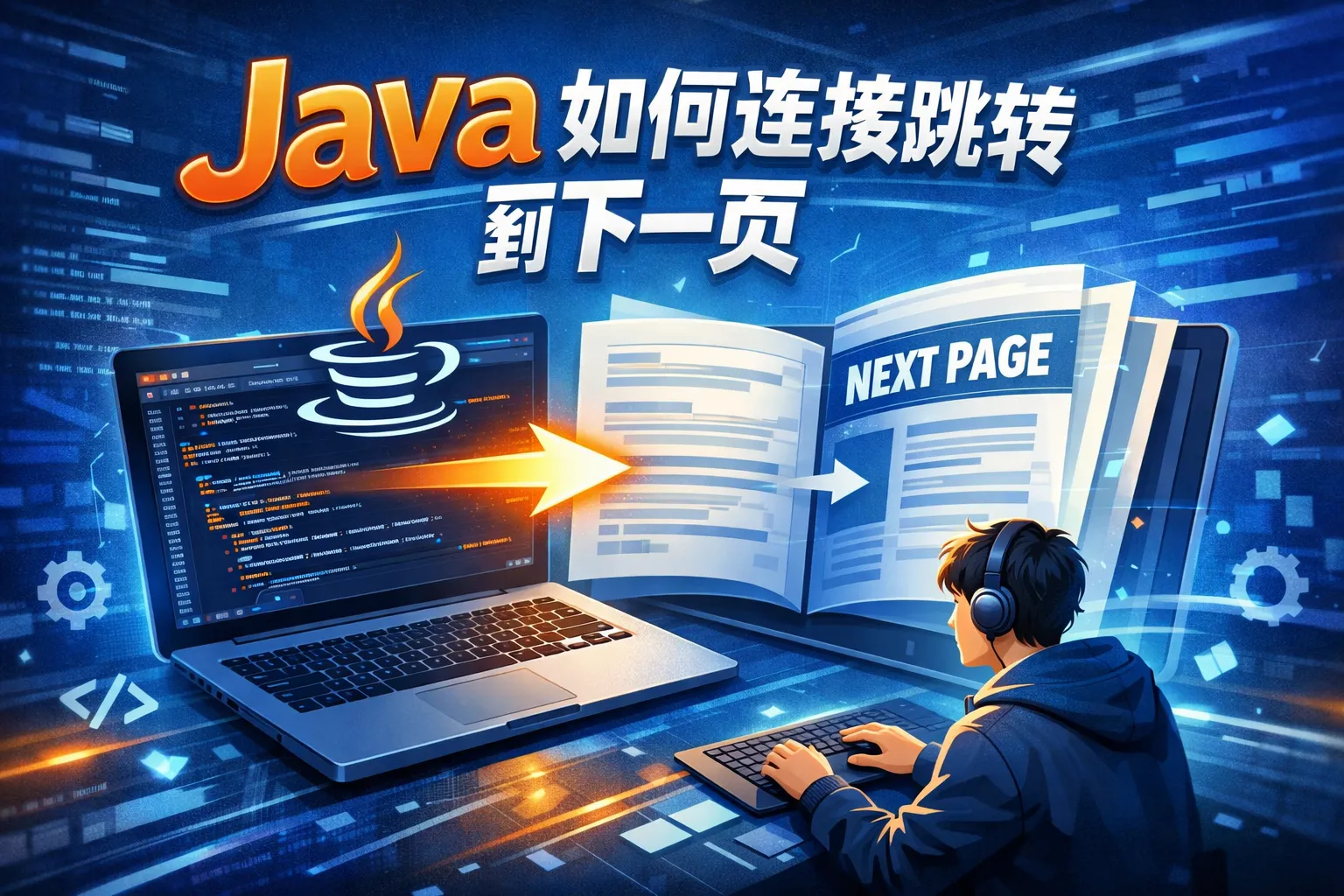java如何连接跳转到下一页