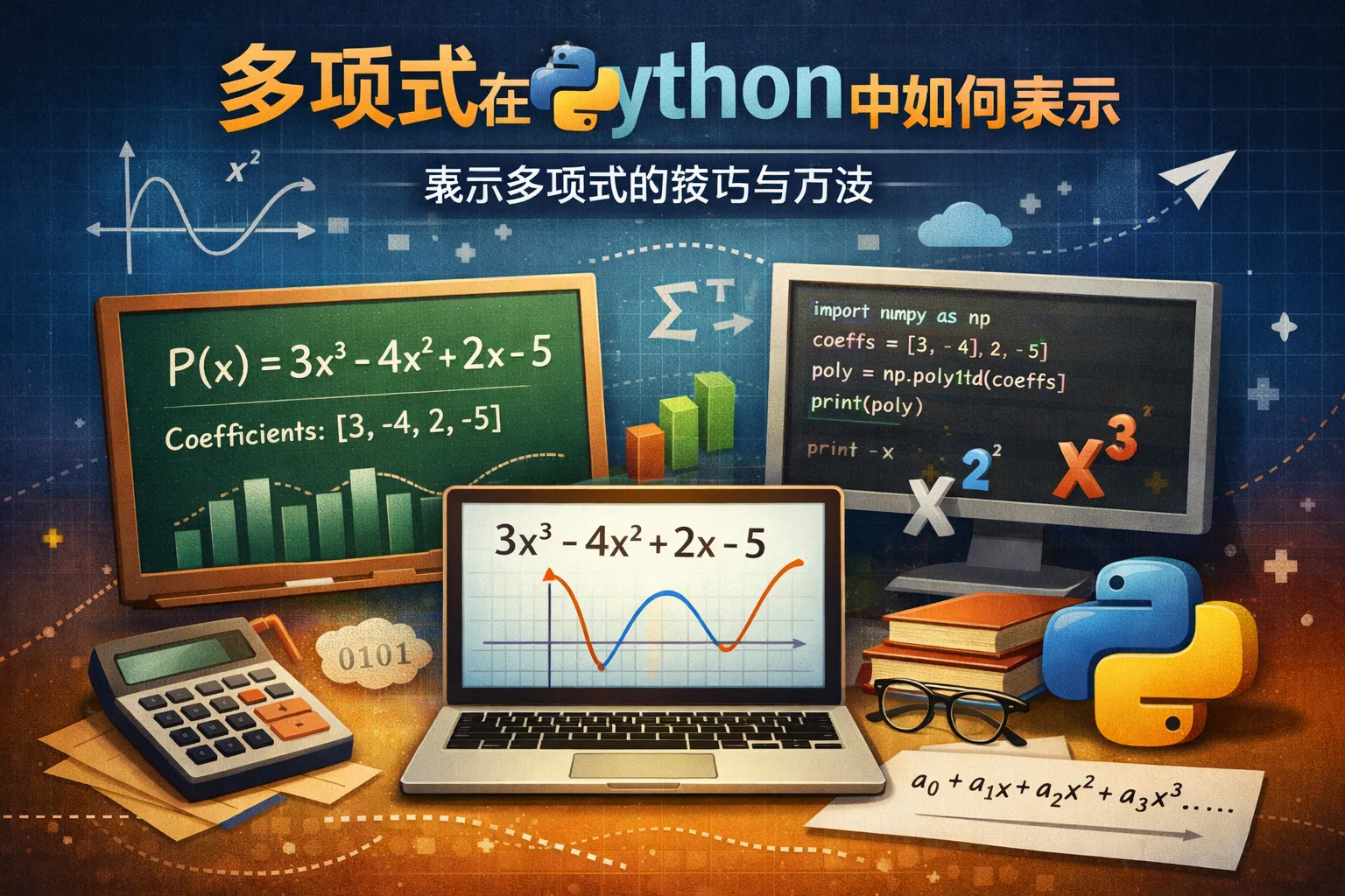 多项式在python中如何表示