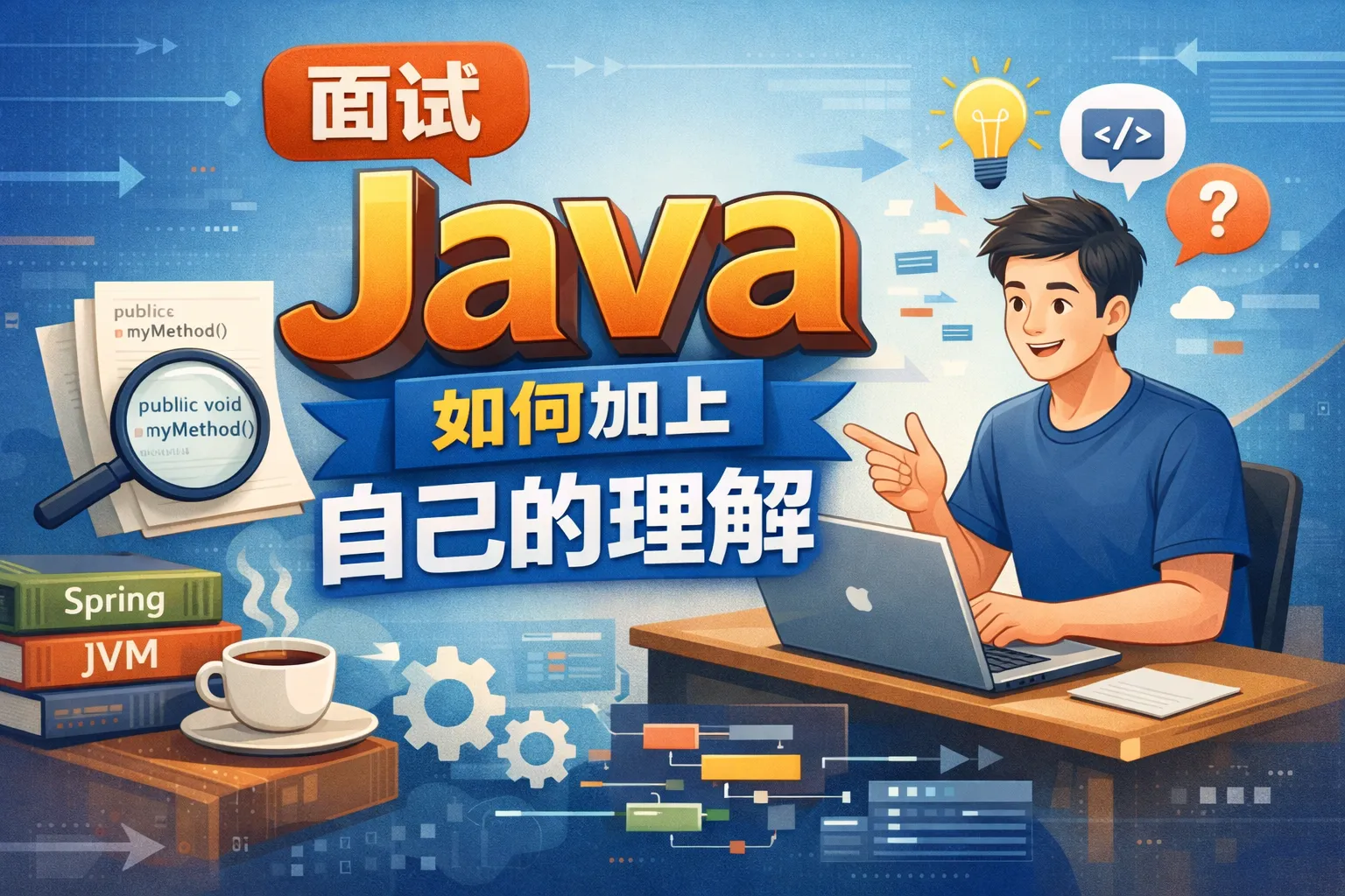 面试java时如何加上自己的理解