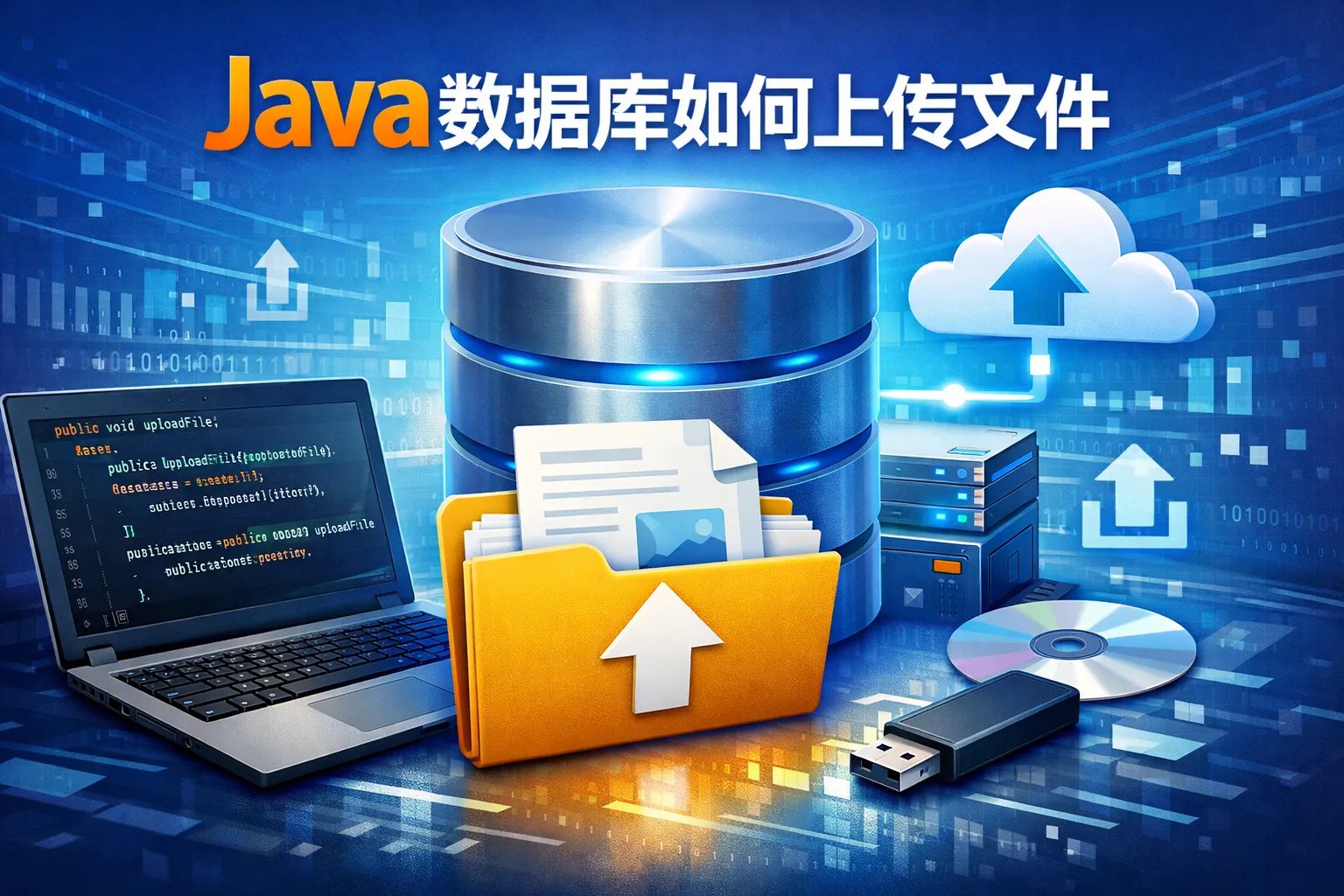 java数据库如何上传文件