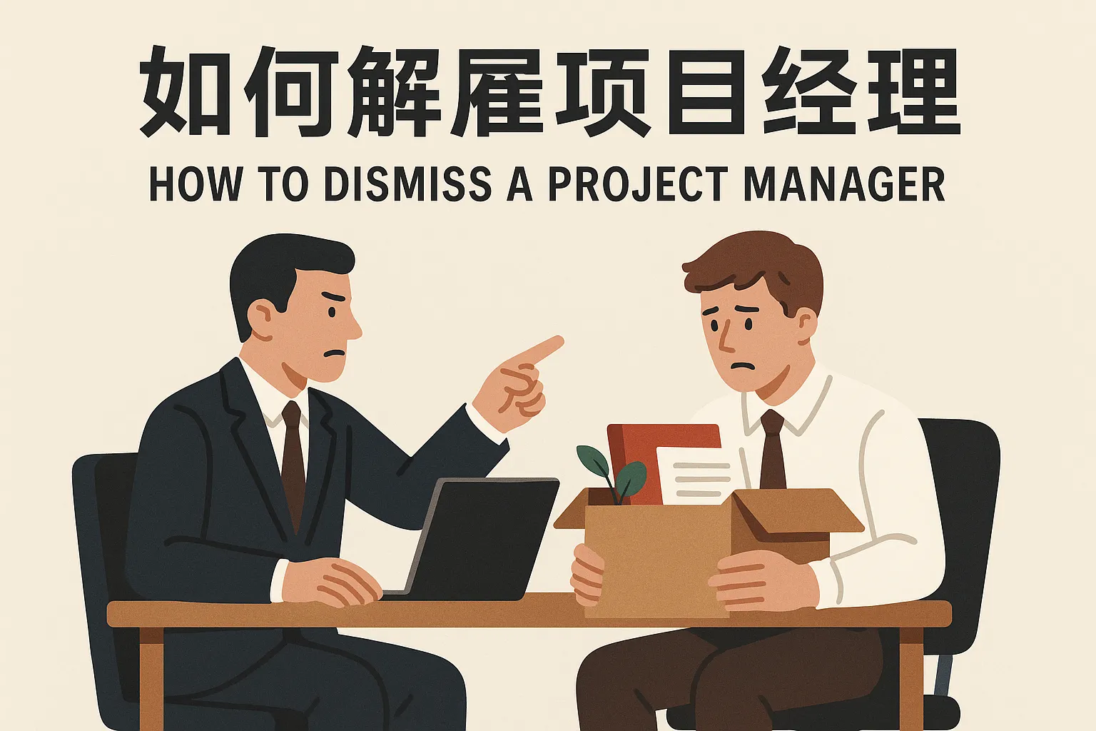 如何解雇项目经理