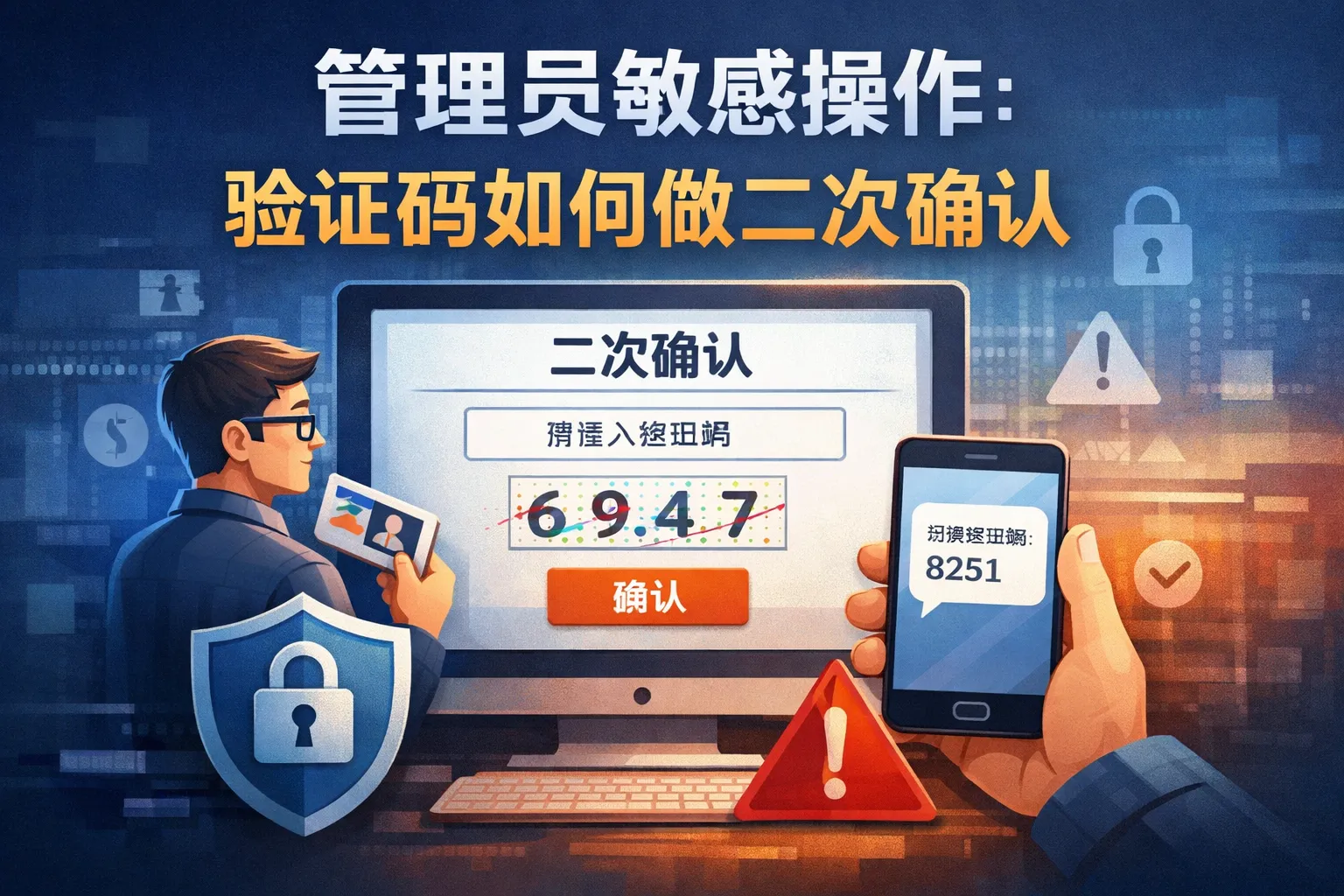 管理员敏感操作:验证码如何做二次确认