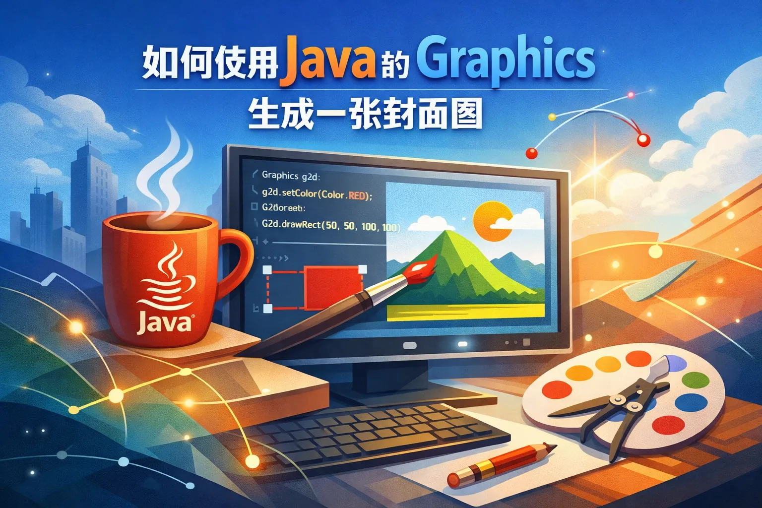 如何使用java的Graphics