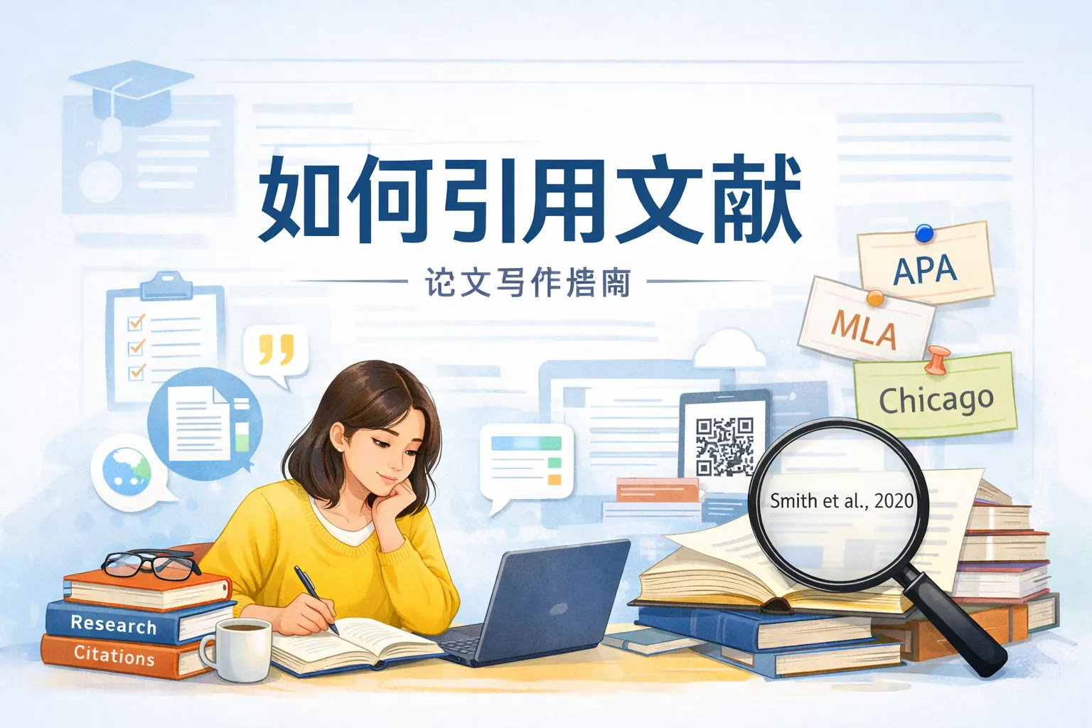 ppt 如何引用文献